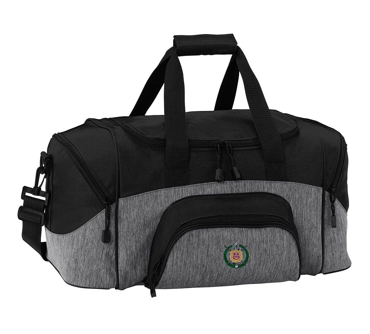 Omega Psi Phi Colorblock Duffel Bag Omega Psi Phi Colorblock Duffel Bag