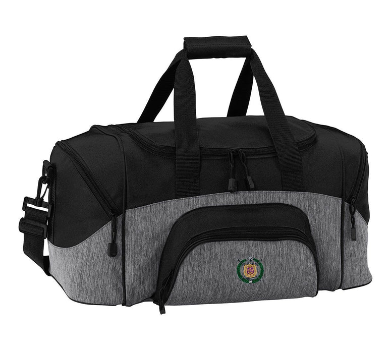 Omega Psi Phi Colorblock Duffel Bag Omega Psi Phi Colorblock Duffel Bag