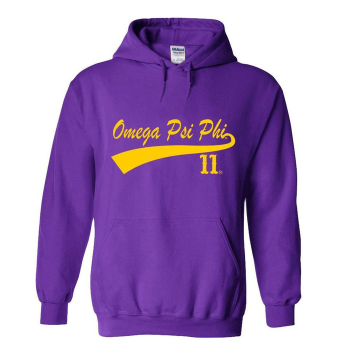 Omega Psi Phi Tail Hooded Sweatshirts Omega Psi Phi Tail Hooded Sweatshirts