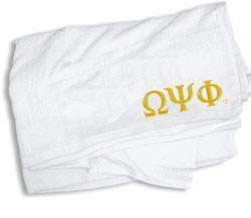 Omega Psi Phi Towel 35 In. By 60 In. Omega Psi Phi Towel - 35 in. by 60 in.