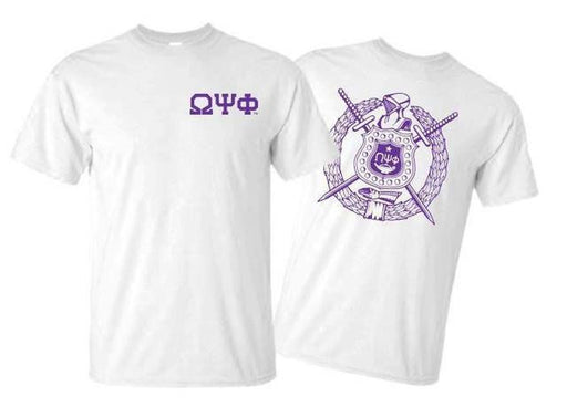 Omega Psi Phi Omega Psi Phi World Famous Crest Tee