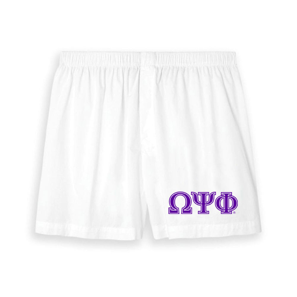 Omega Psi Phi Boxer Shorts Omega Psi Phi Boxer Shorts