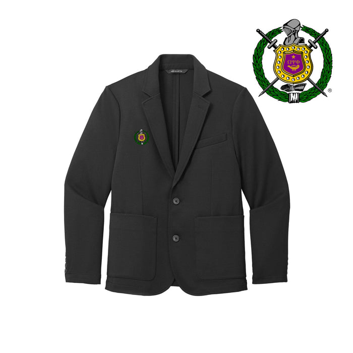 Discount Omega Psi Phi Crest Shield Blazer DISCOUNT-Omega Psi Phi Crest - Shield Blazer