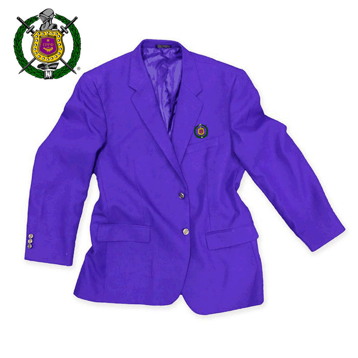Omega Psi Phi Crest Shield Classic Blazer Omega Psi Phi Crest - Shield Classic Blazer