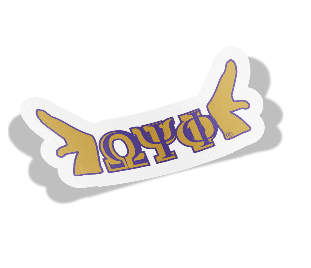 Omega Psi Phi Top Selling Sticker Omega Psi Phi Top Selling Sticker
