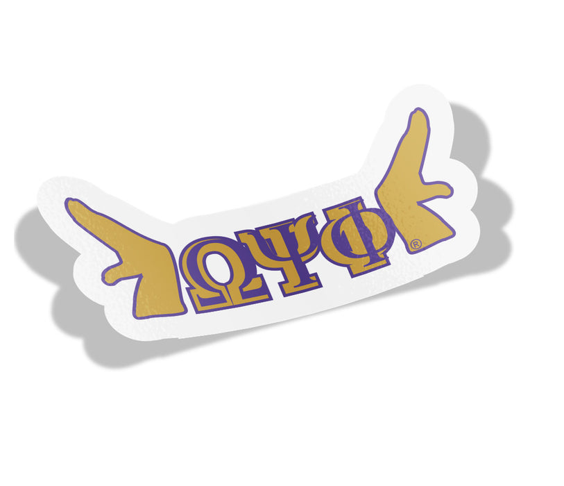 Omega Psi Phi Top Selling Sticker Omega Psi Phi Top Selling Sticker