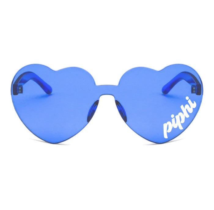 Pi Beta Phi Heart Shaped Sunglasses Pi Beta Phi Heart Shaped Sunglasses