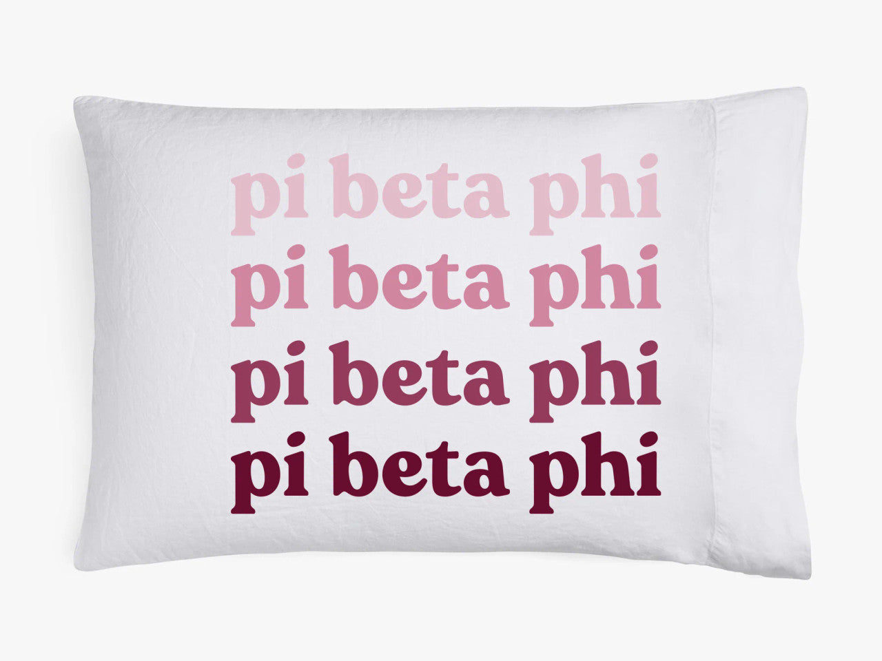Pi Beta Phi Ombre Retro Pillowcases Pi Beta Phi Ombre Retro Pillowcases