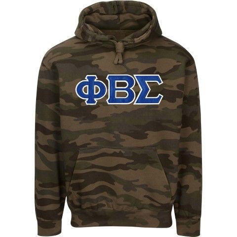 Phi Beta Sigma 2 Day Ship Camo Hooded Twill Sweatshirt Phi Beta Sigma 2 Day Ship Camo Hooded Twill Sweatshirt