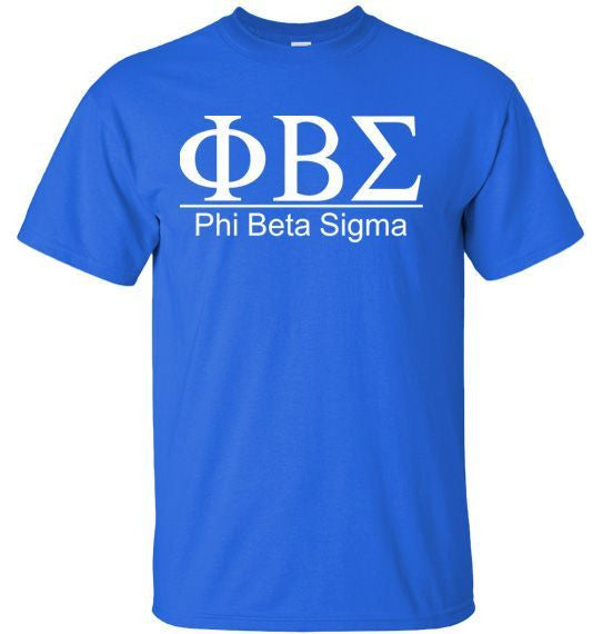 Phi Beta Sigma Bar Tee Phi Beta Sigma Bar T-shirts