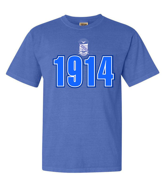 Phi Beta Sigma Comfort Colors Heavyweight Established T Shirt Phi Beta Sigma Comfort Colors Heavyweight Established T-Shirt