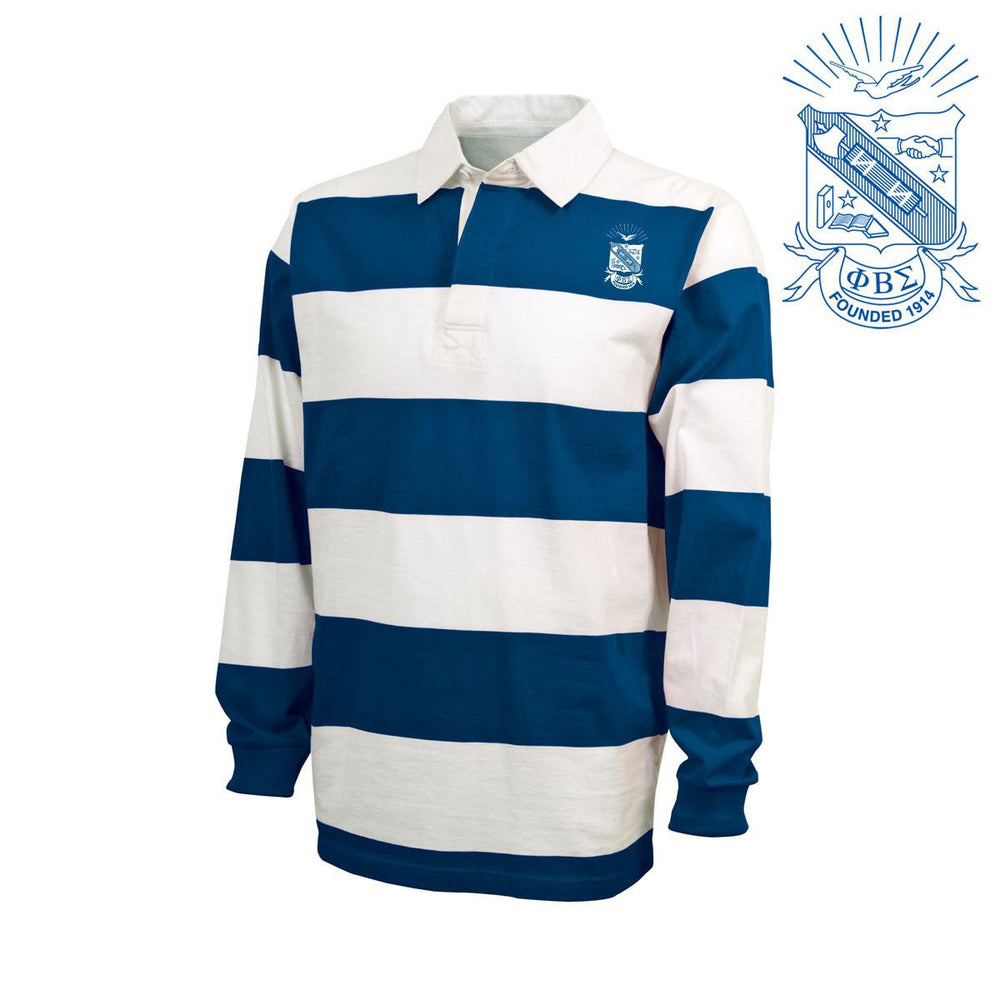 Phi Beta Sigma Crest Rugby Shirt Phi Beta Sigma Crest Rugby Shirt