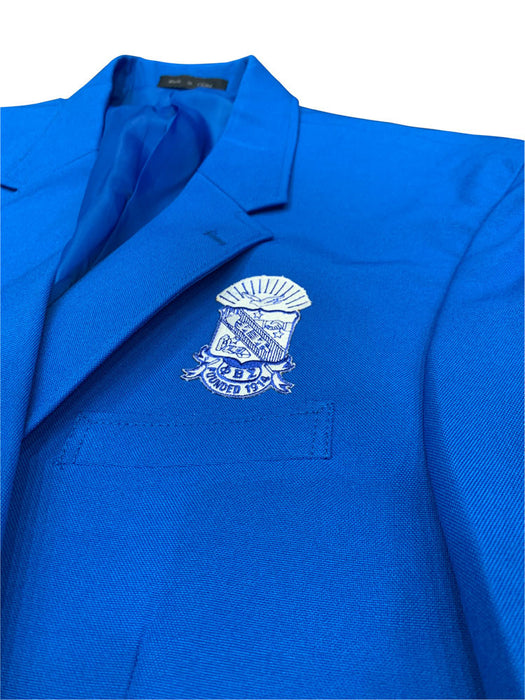 Phi Beta Sigma Crest Shield Classic Blazer Phi Beta Sigma Crest - Shield Classic Blazer