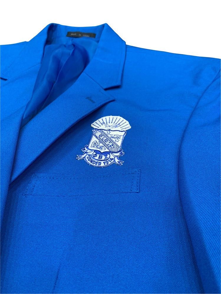 Phi Beta Sigma Crest Shield Classic Blazer Phi Beta Sigma Crest - Shield Classic Blazer