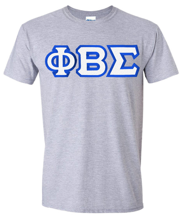 Phi Beta Sigma Custom Twill Short Sleeve T Shirt Phi Beta Sigma Custom Twill Short Sleeve T-Shirt