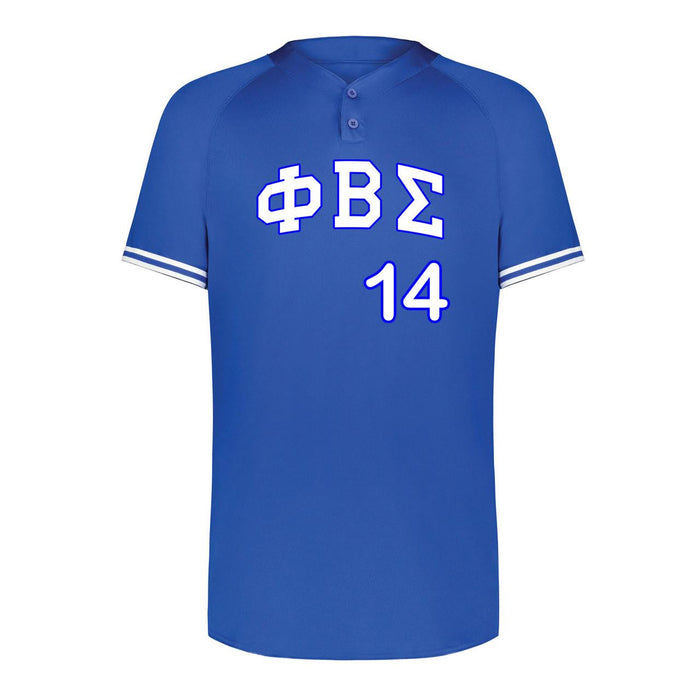Phi Beta Sigma Cutter Henley Jersey Phi Beta Sigma Cutter Henley Jersey