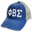 Phi Beta Sigma Distressed Trucker Hat Phi Beta Sigma Distressed Trucker Hat