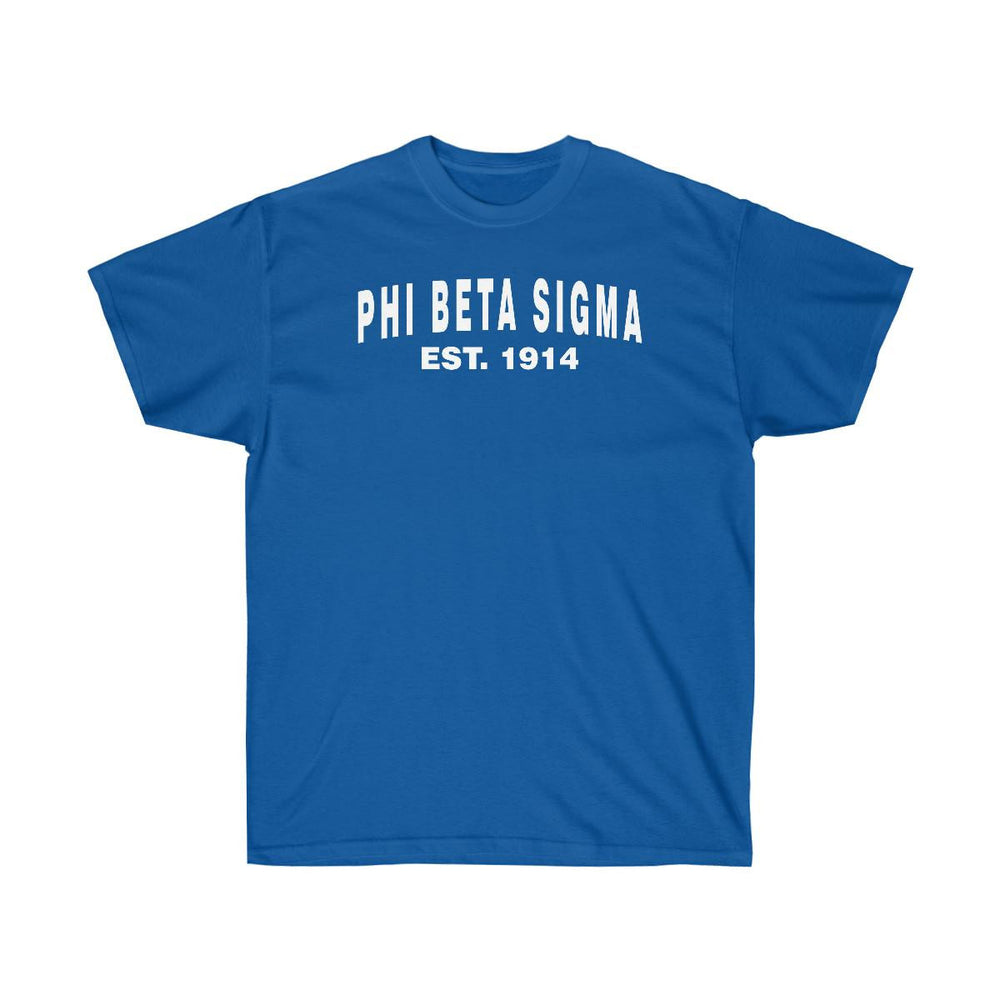 Phi Beta Sigma Established T Shirt Phi Beta Sigma Established T-Shirt
