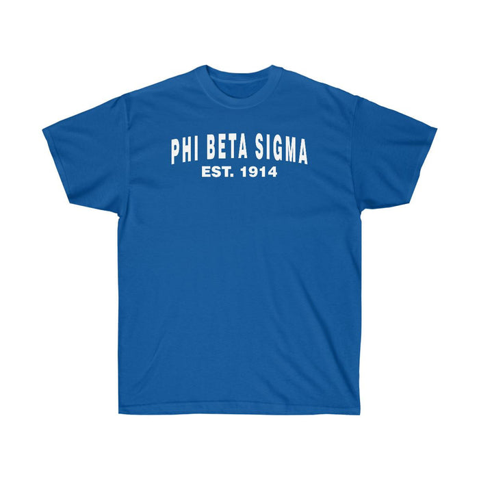 Phi Beta Sigma Established T Shirt Phi Beta Sigma Established T-Shirt