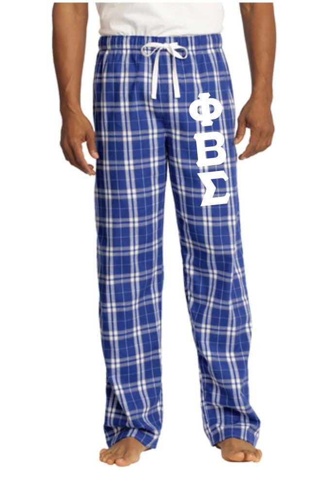 Phi Beta Sigma Flannel Plaid Pant Pj's Phi Beta Sigma Flannel Plaid Pant - PJ's