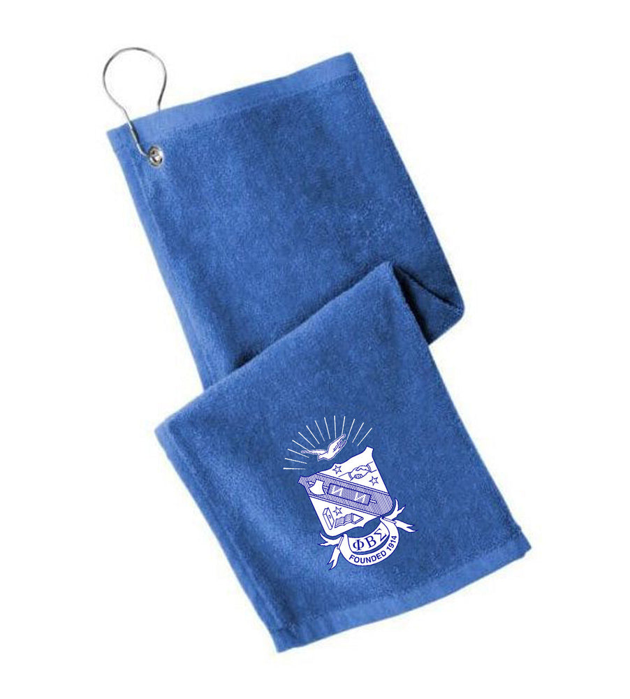 Discount Phi Beta Sigma Golf Towel DISCOUNT-Phi Beta Sigma Golf Towel
