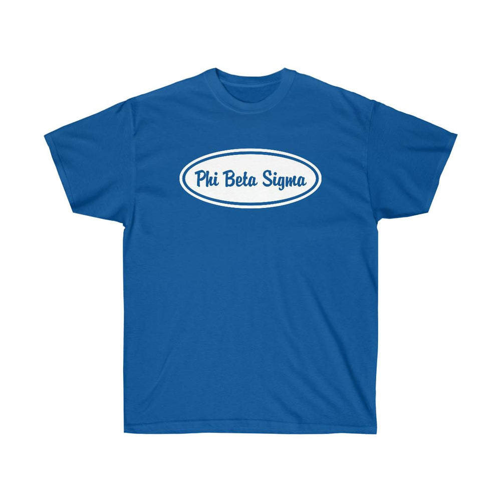 Printify Phi Beta Sigma Greek Emblem Oval Tees Phi Beta Sigma Greek Emblem Oval Tees