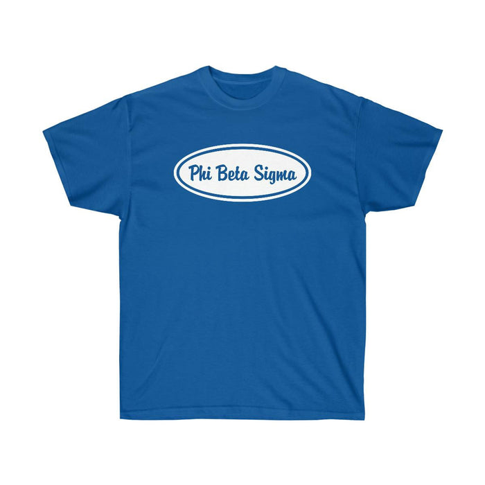 Printify Phi Beta Sigma Greek Emblem Oval Tees Phi Beta Sigma Greek Emblem Oval Tees