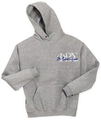 Phi Beta Sigma DISCOUNT-Phi Beta Sigma Hoody - Signature Letters