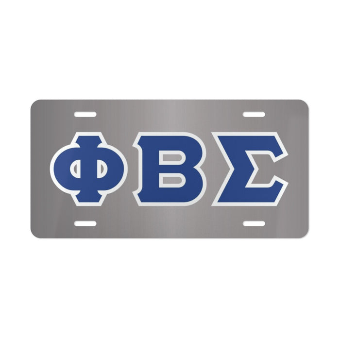Phi Beta Sigma Lettered License Covers PHI BETA SIGMA LETTERED LICENSE COVERS