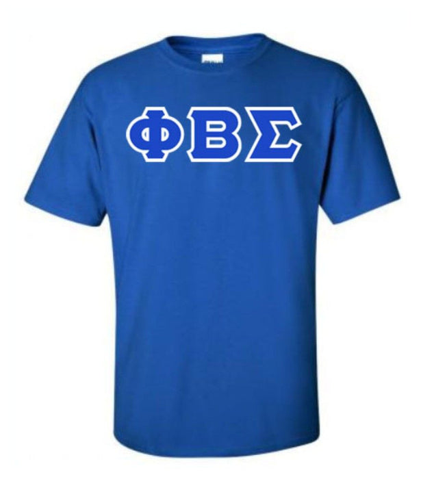 Phi Beta Sigma Lettered T Shirt Phi Beta Sigma - Essential Lettered T-Shirt