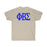 Printify Phi Beta Sigma Lettered Tee $24.95 PHI BETA SIGMA LETTERED TEE - $24.95