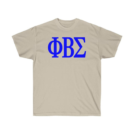 Phi Beta Sigma PHI BETA SIGMA LETTERED TEE - $24.95