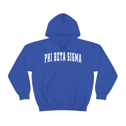 Phi Beta Sigma Phi Beta Sigma Letterman Hooded Sweatshirts