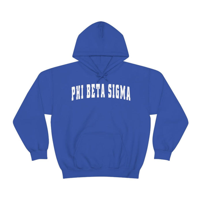Phi Beta Sigma Letterman Hooded Sweatshirts Phi Beta Sigma Letterman Hooded Sweatshirts