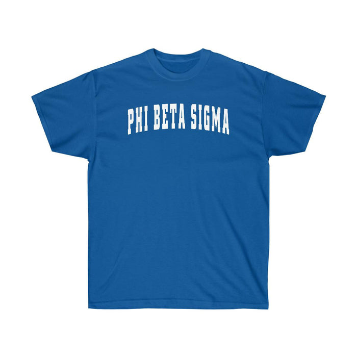 Printify Phi Beta Sigma Letterman Tees Phi Beta Sigma Letterman Tees