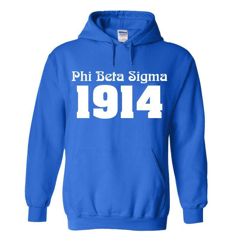 Phi Beta Sigma Logo Hooded Sweatshirt Phi Beta Sigma Logo Hooded Sweatshirt