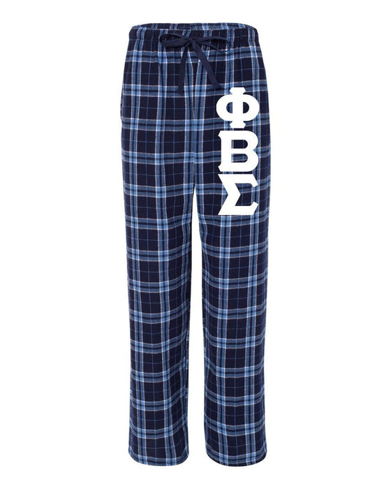 Phi Beta Sigma Pajamas Flannel Pant Phi Beta Sigma Pajamas Flannel Pant