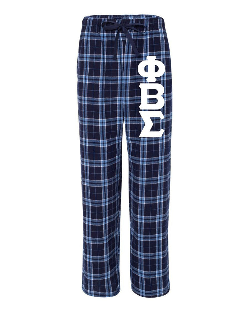 Phi Beta Sigma Pajamas Flannel Pant Phi Beta Sigma Pajamas Flannel Pant