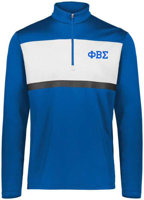 Phi Beta Sigma Prism Bold 1/4 Zip Pullover Phi Beta Sigma Prism Bold 1/4 Zip Pullover