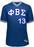 Phi Beta Sigma Retro V Neck Baseball Jersey Phi Beta Sigma Retro V-Neck Baseball Jersey