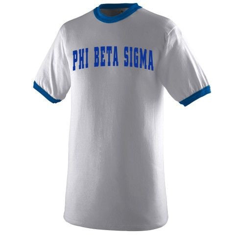 Phi Beta Sigma Ringer T Shirt Phi Beta Sigma Ringer T-shirt