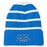 Phi Beta Sigma Striped Beanie With Solid Band Phi Beta Sigma Striped Beanie with Solid Band