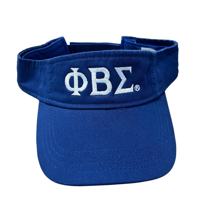 Phi Beta Sigma Greek Letter Visor Phi Beta Sigma Greek Letter Visor