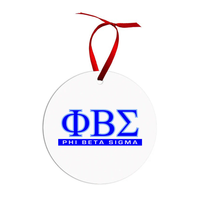 Phi Beta Sigma Classic Circle Ornaments Phi Beta Sigma Classic Circle Ornaments