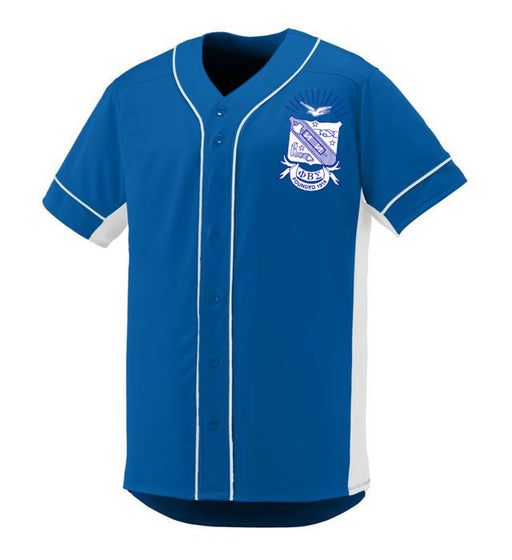 Phi Beta Sigma Phi Beta Sigma Game 7 Full-Button Baseball Jersey
