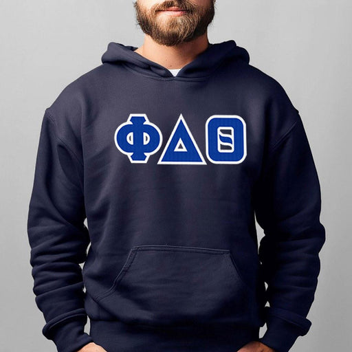 Phi Delta Theta Phi Delta Theta - 2 Day Ship Twill Hooded Sweatshirts