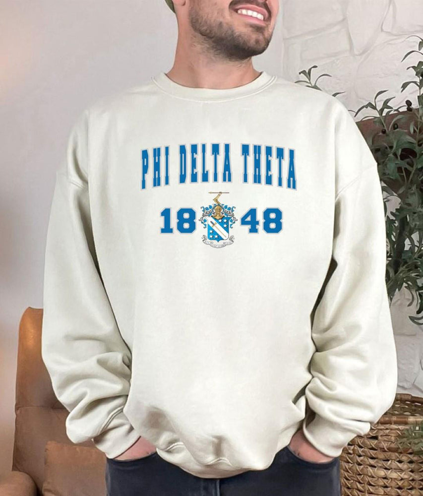 Phi Delta Theta Athlete Crewneck Sweatshirt Phi Delta Theta Athlete Crewneck Sweatshirt