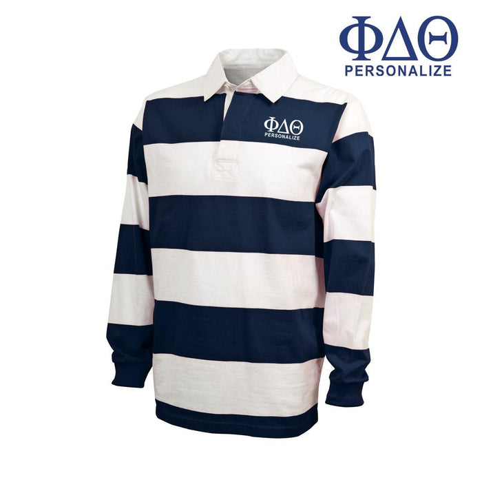Phi Delta Theta Classic Rugby Shirt Phi Delta Theta Classic Rugby Shirt