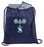 Phi Delta Theta Crest Shield Cinch Sack Phi Delta Theta Crest - Shield Cinch Sack