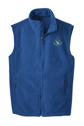 Phi Delta Theta Fleece Crest Shield Vest Phi Delta Theta Fleece Crest - Shield Vest